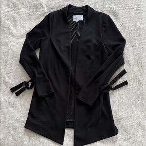 BCBGeneration Size Medium Black Textured Blazer